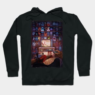 80s-90s Horror Movies Hoodie